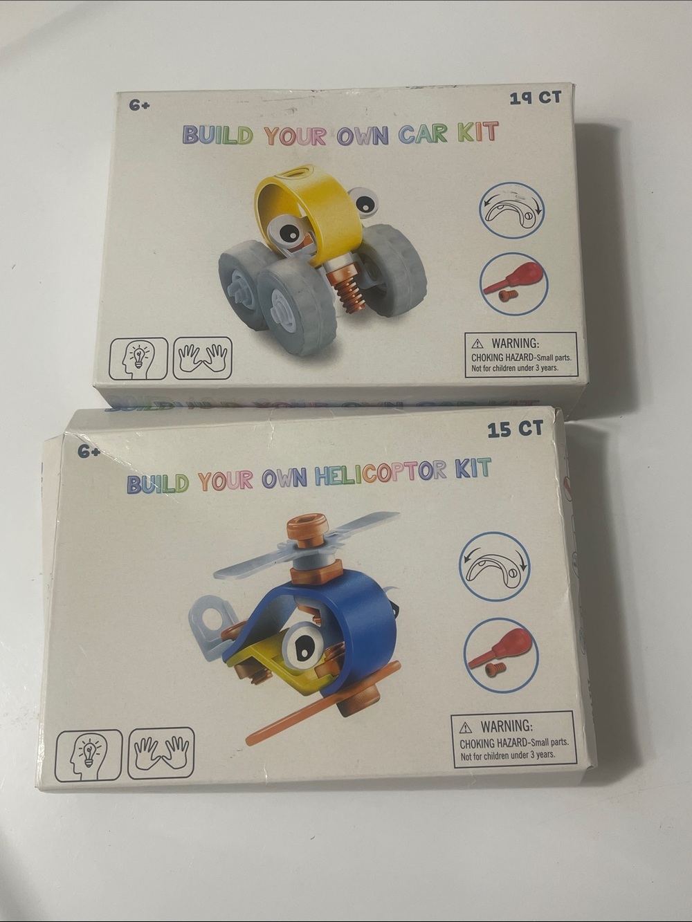 Build Your Own Helicopter Kit - Blue & Yellow Kids Toy